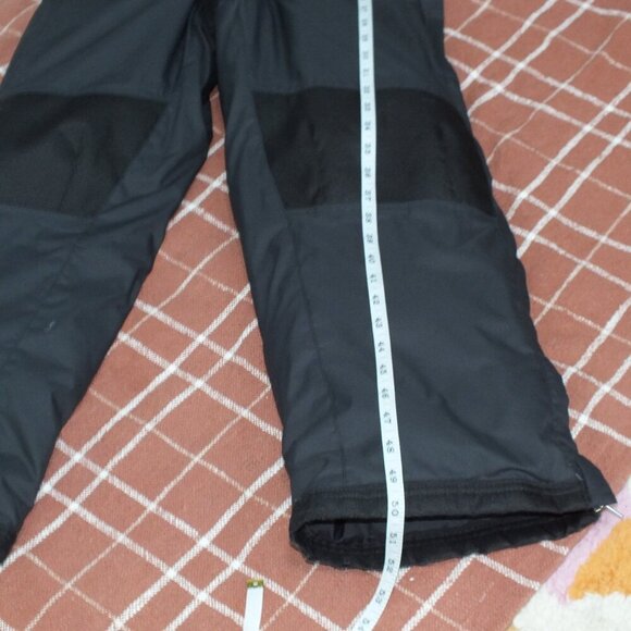 Lands End Kids Bib Snowpants Black Children's 12 - Picture 14 of 16